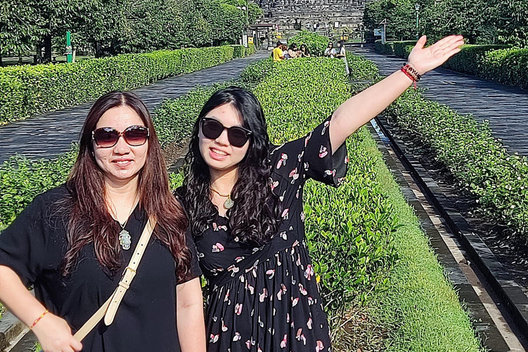 Yogyakarta Airport: Borobudur Climb & Prambanan Guided Tour