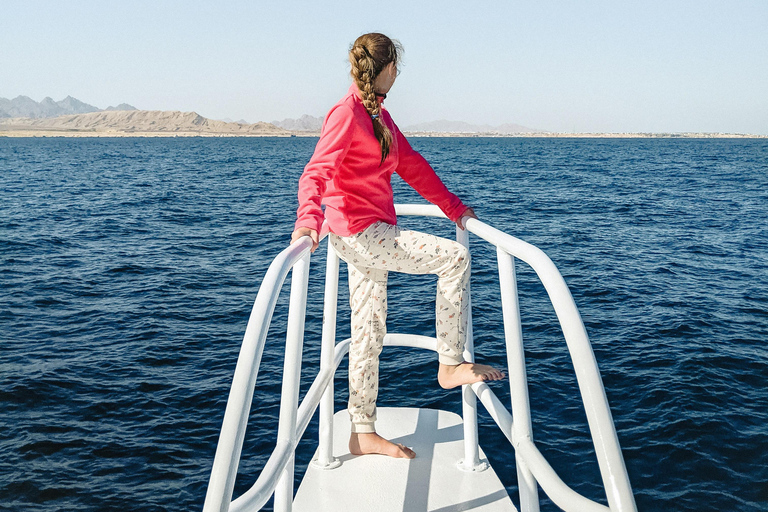 Sharm: Wycieczka morska na Białą Wyspę ze snorkelingiem, nurkowaniem i lunchemWspólna wycieczka z nurkowaniem, snorkelingiem i lunchem