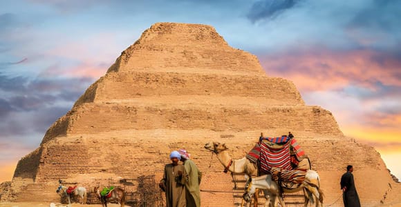 Cairo: Saqqara, Dahshur & Memphis Private Tour with Lunch