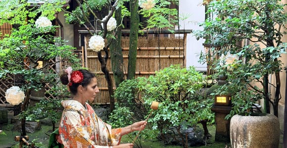 Kyoto: Tea Ceremony & Kimono Experience in Heritage Machiya
