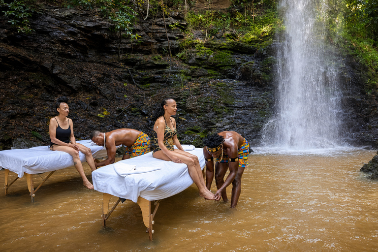 Waterfalls Massage with Aburi Gardens & Cocoa Farm Tour