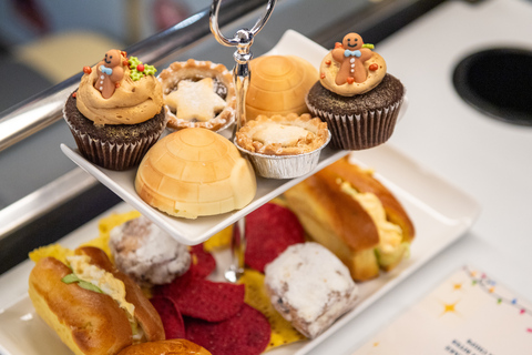 لندن: جولة أضواء الكريسماس والوجبات الخفيفة