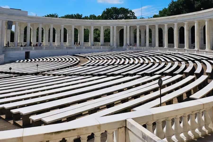 Arlington Cemetery: Wachablösung und JFK-Grabstätte. Foto: GetYourGuide