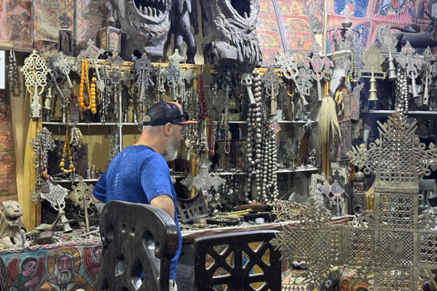 Addis Abeba: Halbtägige Shopping- und Stadtrundfahrt