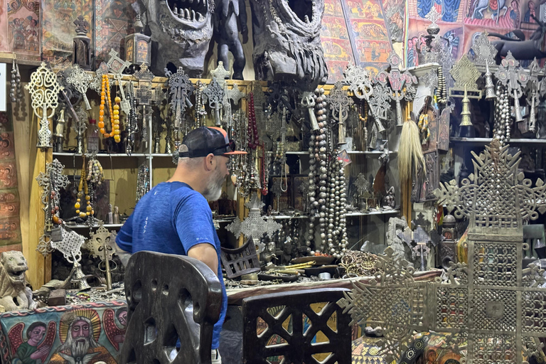 Addis Abeba: Halbtägige Shopping- und Stadtrundfahrt