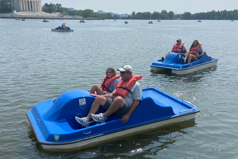 Washington DC : Location de pédalos à Tidal Basin
