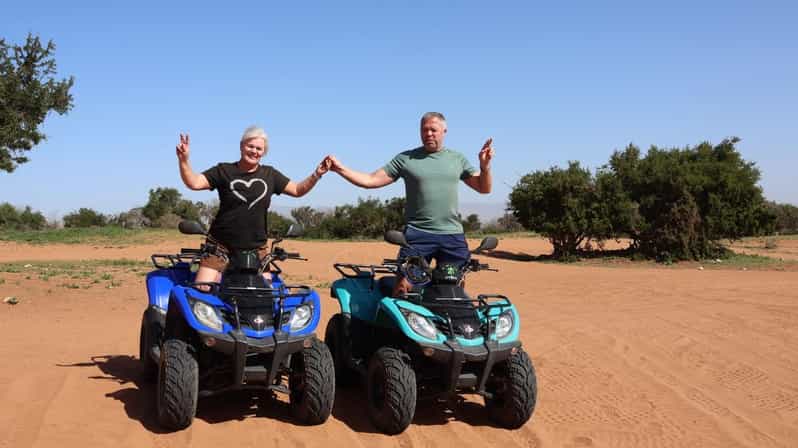 Agadir : aventure en quad dans le désert et déjeuner au tajine - quad
