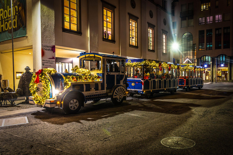 Lucerne : Visite guidée de la ville en train de NoëlVisite en anglais