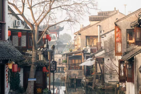 Suzhou: Zhouzhuang Water Town tickets with Route Strategy