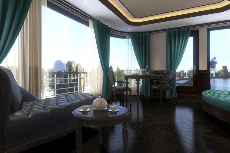 Hanoi: Ha Long bay 5 star cruise 2 day trip Meet at meeting point - Ha Long port