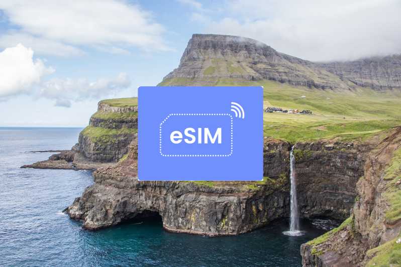 Là: Piano dati mobile in roaming eSIM delle Isole Faroe