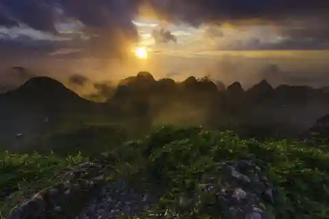 De Cebu: Trilha de caminhada do pico Osmeña e do pico Kandungaw