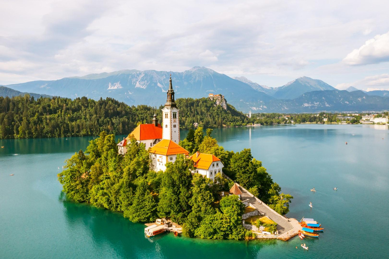 Visite privée du lac de Bled et de Ljubljana - au départ de Zagreb