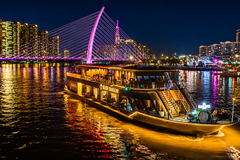 Ho Chi Minh City: Saigon River Dinner & Night Cruise Dinner On Cruise Without Hotel Transfer