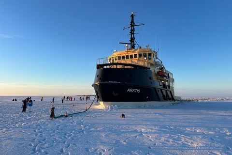 Rovaniemi: Icebreaker Arktis Cruise with Ice Floating Pick-up from Santa’s Igloos (Joulumaankuja 8, Rovaniemi)