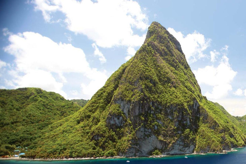 St. Lucia: Helikoptervlucht van het Noordereiland