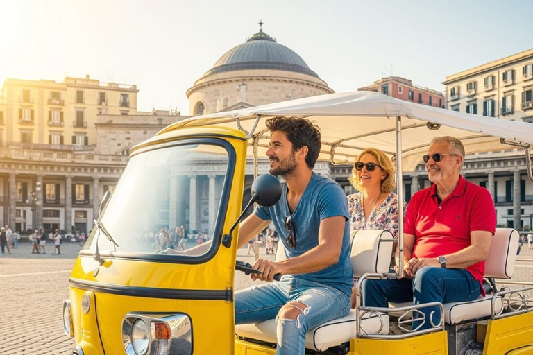 Naples: Private Tuk-Tuk Tour with Audio Guide