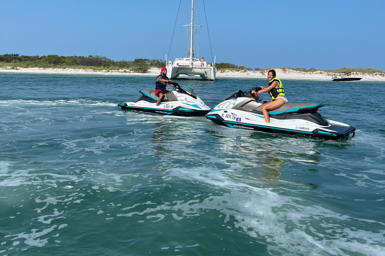 St. Pete: Guided Jet Ski Tour with Island Hopping