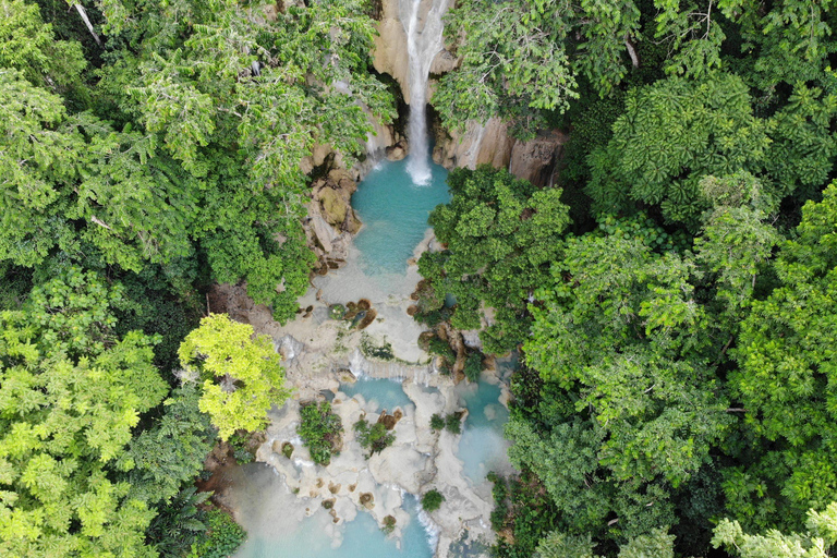 Kuang Si Waterfalls Hiking Adventure &amp; Morning Mekong Cruise