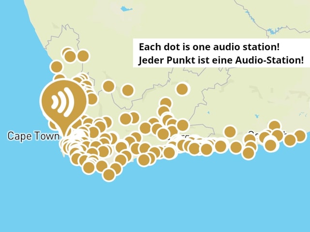 South Africa: Audioguide App for Garden Route & Western Cape