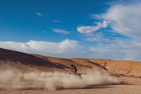 Marrakech: Agafay Desert Quad Bike, Camel Ride, Pool & Lunch Desert Agafay : Quad Biking, Camel Ride, Lunch & Pool