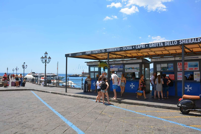 Excursão de inverno Nápoles: Bilhete de Ferry Boat para Amalfi e Positano - Excursão de inverno