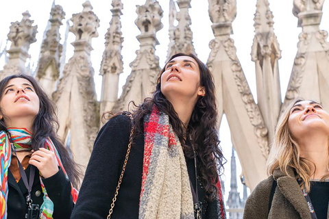 Milan: Duomo Cathedral Entry Ticket and Rooftop Tour