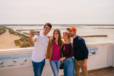 Amposta: entrada a MónNatura Delta de l'Ebre