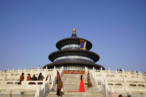 Pékin : Cours de cuisine privé et visite du Temple du Ciel