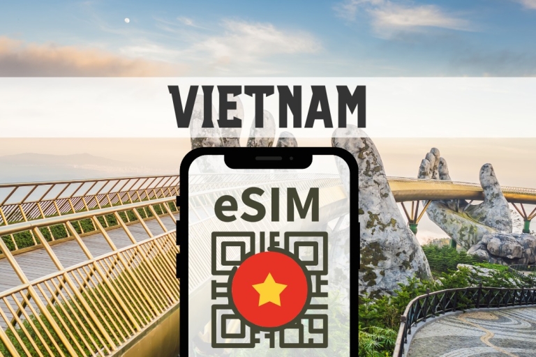 Wietnam: Plan eSIM z nielimitowanymi danymi lokalnymi na 5-7 dniPlan na 6 dni