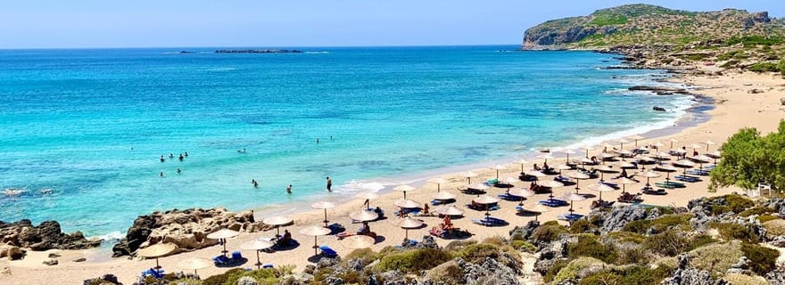 Crète : Visite privée de la plage de Falassarna avec transfert