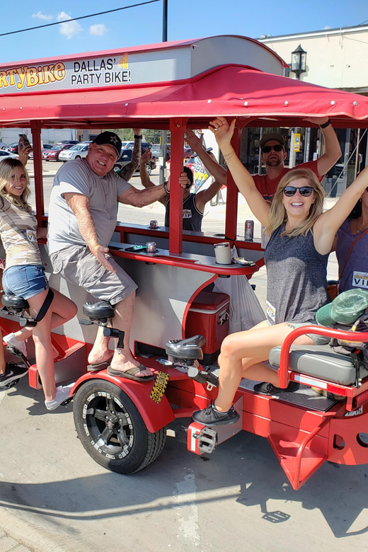Dallas Party Bike Pub Crawl in Deep Ellum GetYourGuide