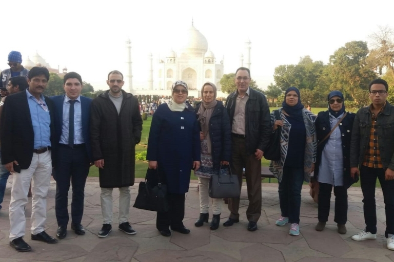 Desde Delhi : Visita guiada de un día al Fuerte y al Taj Mahal
