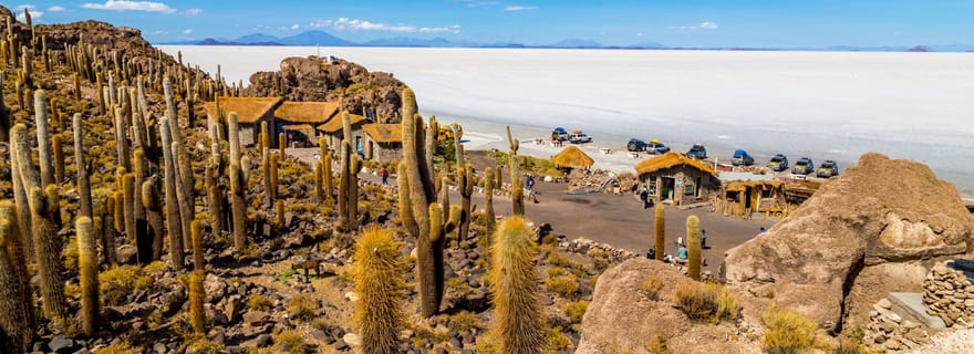 Salines d'Uyuni 1 jour + séance photo + coucher de soleil (espagnol)