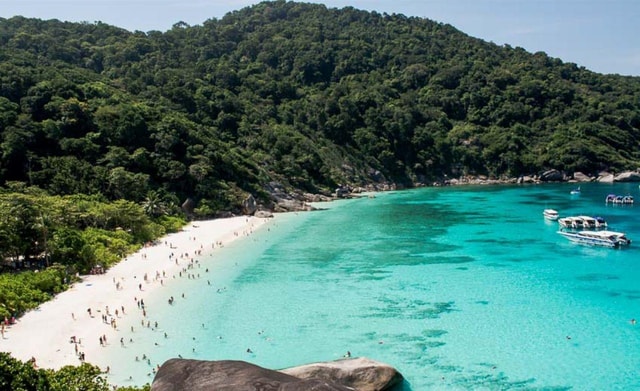 Krabi: Lazy Similan Islands Tour by Speedboat & Buffet Lunch