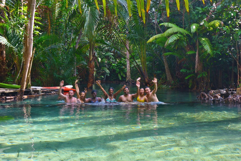 Krabi: ATV Ride, Kayak, crystal clear Tour with Pickup Atv 1 our with kayaking shill out