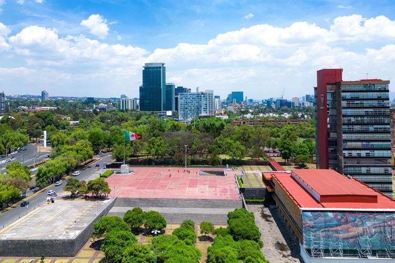 Mexico-Stad: Xochimilco, Coyoacán en stadstour door de universiteit