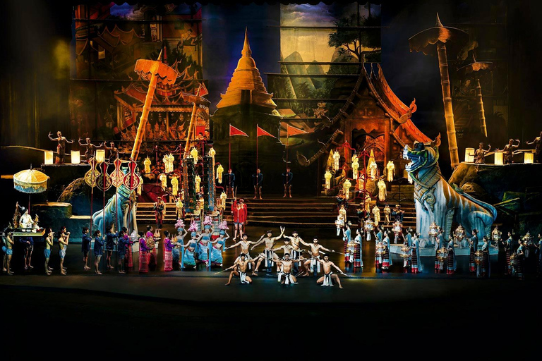 Phuket: Espectáculo Siam NiramitAsiento de plata (Espectáculo + Cena)