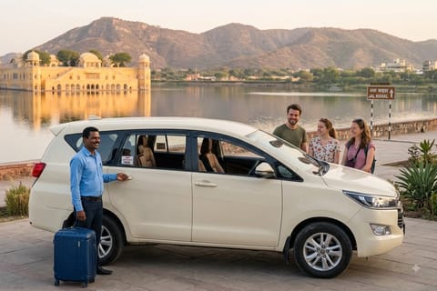 Jaipur : Private pickup drop from airport/railway station