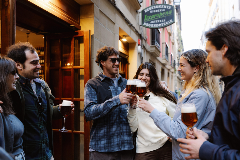 Surf Lesson, Cultural Walk, and Pintxos Tour in San Sebastian Complete Experience (Surfing + City Tour + Pintxos) – Open Tour