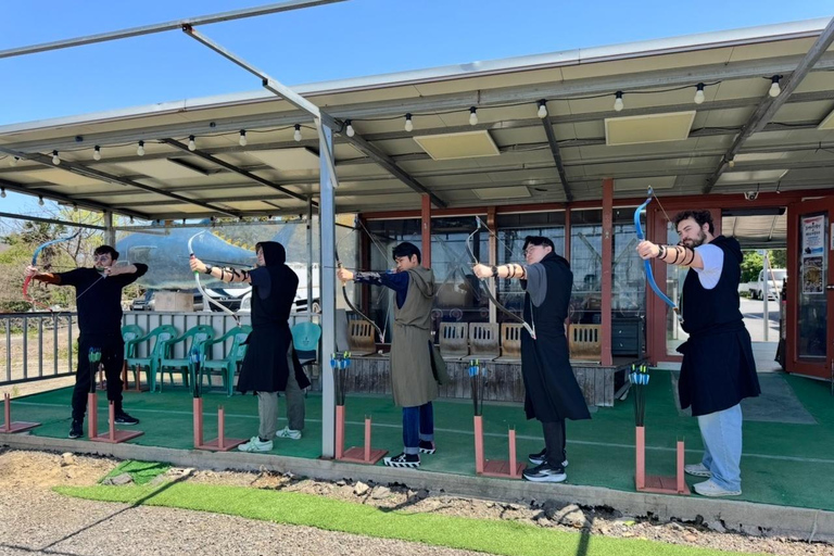 Jeju Archery & Go-Kart Experience, Local Market Private Tour