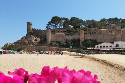 Depuis Barcelone : Journée à Tossa de Mar avec plage