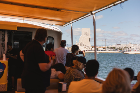 Lizbona: Rejs żółtą łodzią po rzece TagLizbona: rejs łodzią Yellow Boat po Tagu