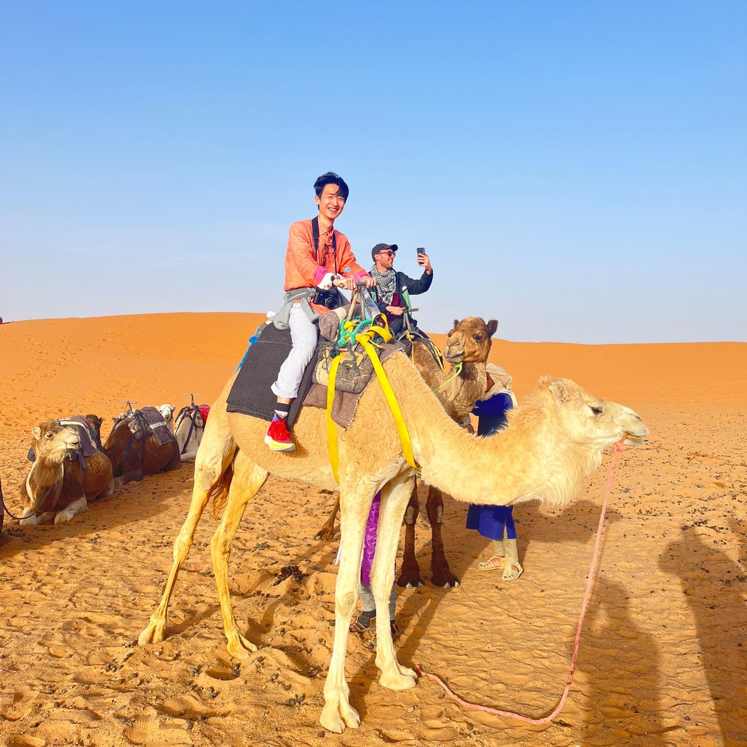 Depuis Fès : excursion de 2 jours au Sahara avec camp de luxe Fès/Marrakech - bivouac