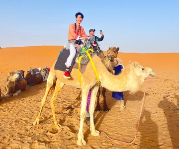 2-Daagse woestijntocht van Fes naar Fes/Marrakech met luxe kamp
