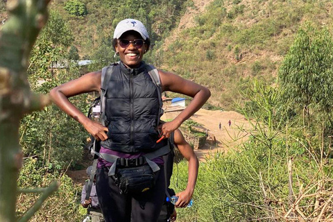 hiking tour with Gloria