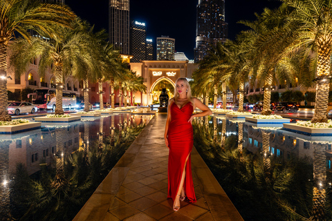 Dubai: Private Photoshoot with Hotel Pickup and Drop-offPrivate 3-Hour Photoshoot in 3 Locations