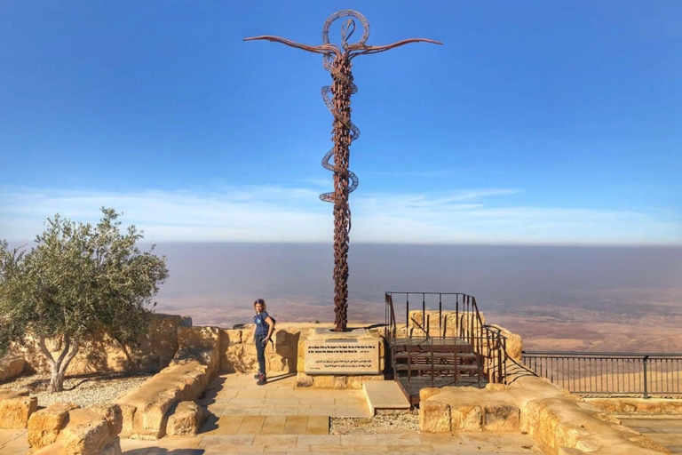 Vanuit Amman: Madaba, de berg Nebo en de Dode ZeeVervoer & Toegangskaarten