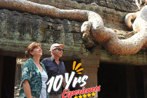 Angkor Wat Day Tour with French-Speaking Guide B: 3 Days Tour Adventure