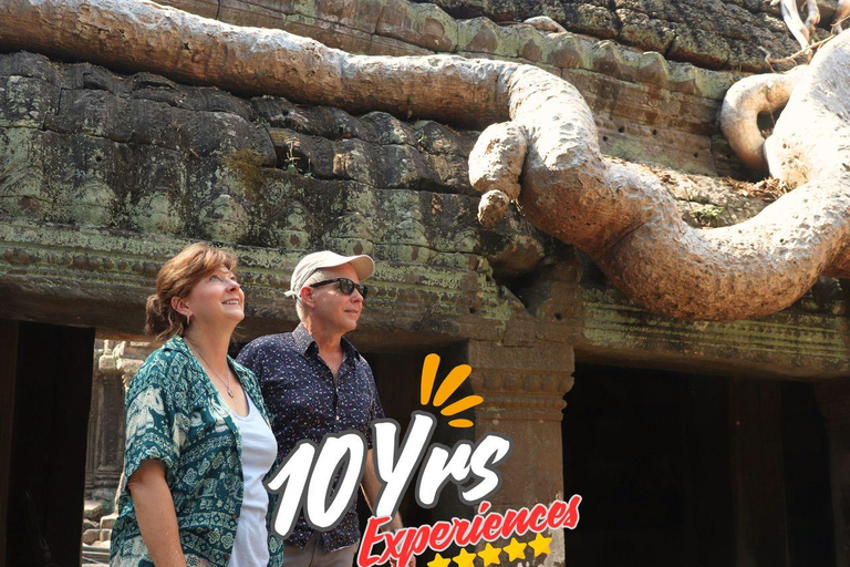 Angkor Wat Day Tour with French-Speaking Guide B: 3 Days Tour Adventure